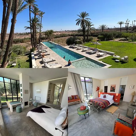 Palais 1 Hectare Les Dattiers De Marrakech By Bakkal Villa